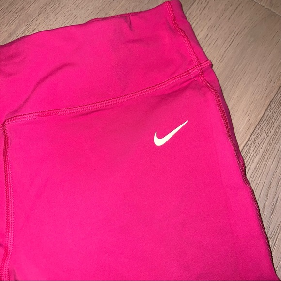 Nike Pink Dri Fit Women Leggings Size Large - Picture 2 of 6